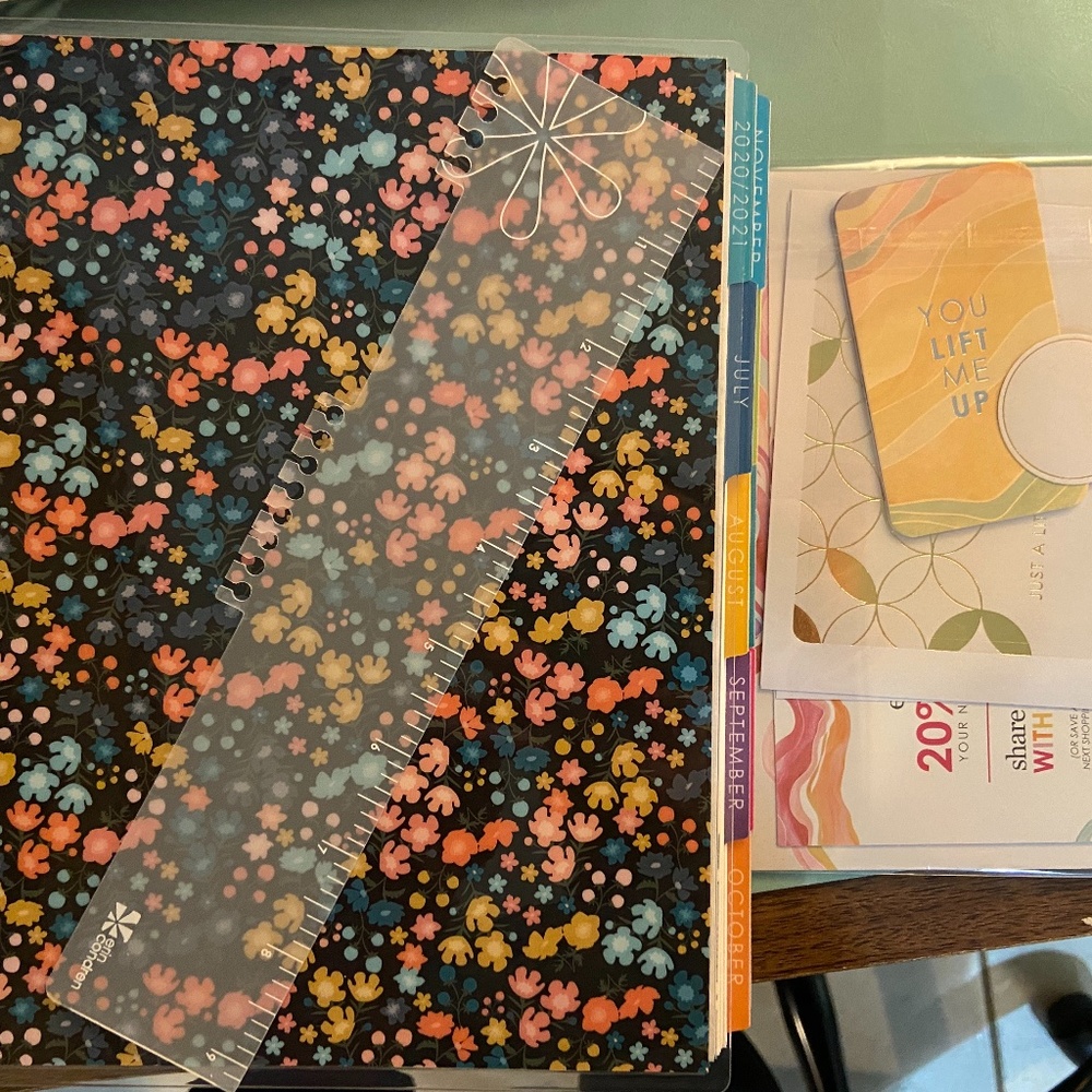 Erin Condren 18 Mo. Flower Power Vertical Planner